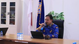Kepala Disnav Banjarmasin di sela FKP