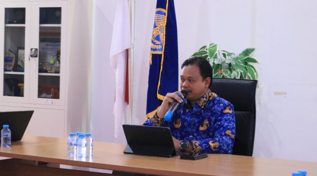 Kepala Disnav Banjarmasin di sela FKP