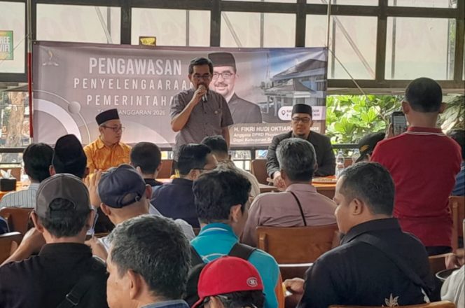 
 Haji Fikri Dorong Penyelesaian Persoalan Lingkungan dan Infrastruktur di Cileungsi