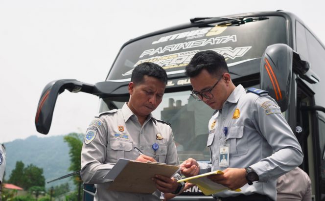 
 Pengawasan bus AKAP