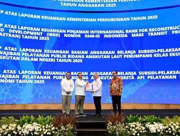 Menhub Dudy dan Kepala BPK