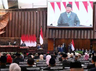 Presiden Prabowo Pidato di Gedung MPR, Jumat (14/8/2026) foto: BPMI Setpres (Ist)