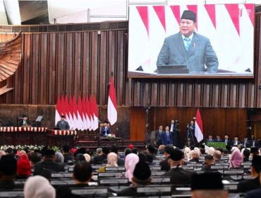 Presiden Prabowo Pidato di Gedung MPR, Jumat (14/8/2026) foto: BPMI Setpres (Ist)