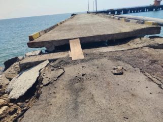 Kondisi pelabuhan terdampak Gempa NTT
