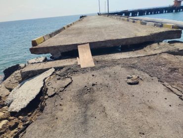 Kondisi pelabuhan terdampak Gempa NTT