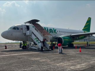 Armada Citilink di Bandara Husein