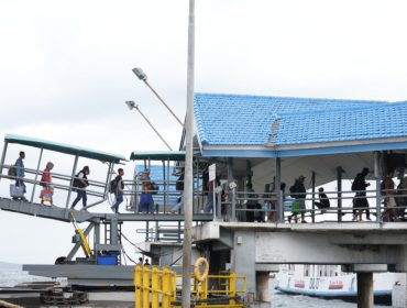 Aktivitas di Pelabuhan Penyeberangan