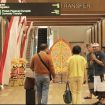 Jembatan transfer antarterminal di Bandara Ngurah Rai, Bali