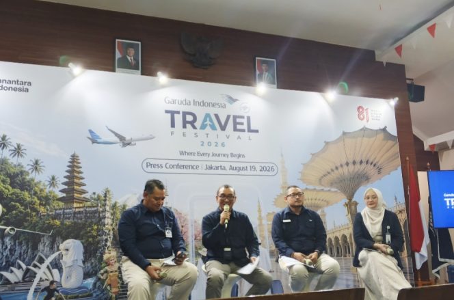 
 Konferensi Pers GATF di Jakarta, Rabu (19/8/2026)
