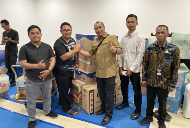 
 Penyaluran bantuan BKKP untuk korban Gempa NTT