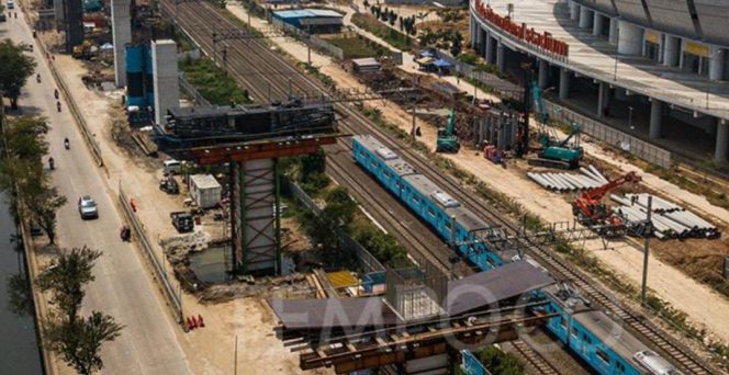 
 Proyek pembangunan Tol HBR II (ist)