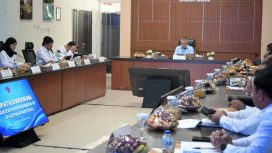 Menhub Dudy bersama jajaran di Batam