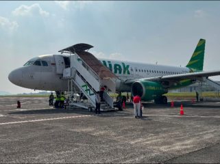 Maskapai Citilink, bagian dari Garuda Indonesia Group