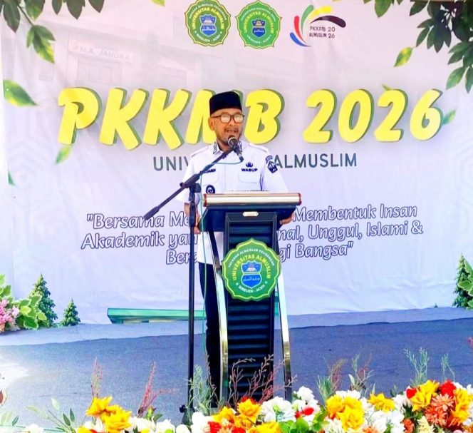 
 Kembali ke Kampus, Wabup Bireuen Razuardi Jadi Pemateri PKKMB Universitas Almuslim 2026