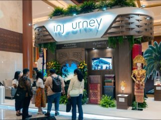 Gerai InJourney di GATF Garuda di JCC