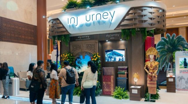 Gerai InJourney di GATF Garuda di JCC