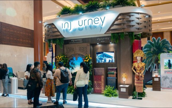 
 Gerai InJourney di GATF Garuda di JCC
