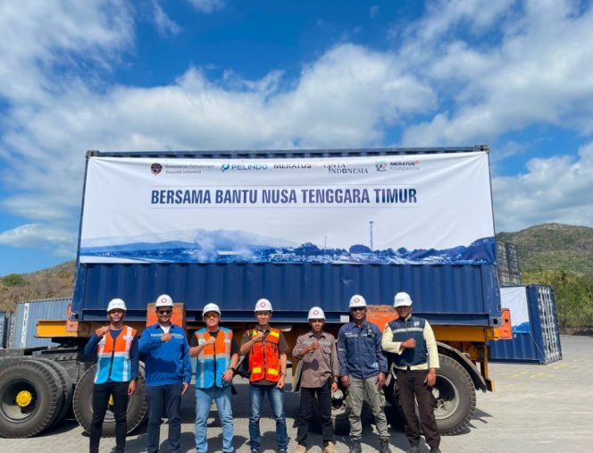 
 Bantuan kemanusiaan untuk.korban gempa NTT