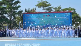 Perwira BPSDMP di Makassar
