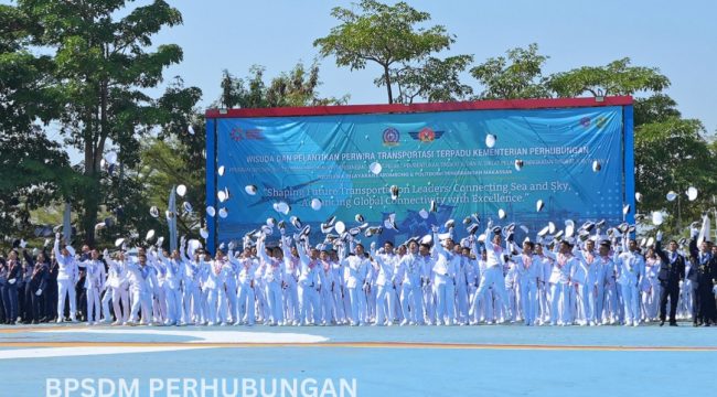 Perwira BPSDMP di Makassar