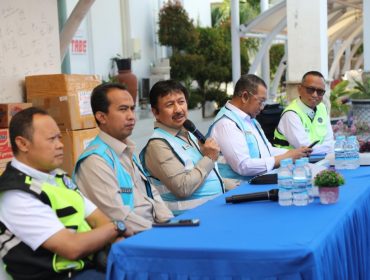 Dirjen Hubud dan jajaran di NTT