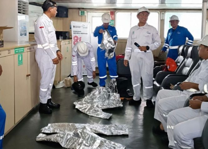 
 ASDP Perkuat Kesiapsiagaan ABK Portlink II Hadapi Keadaan Darurat