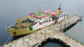 Salah satu kapal perintis di Timur Indonesia (ist)