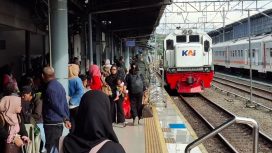 Kereta api. (Ilustrasi)