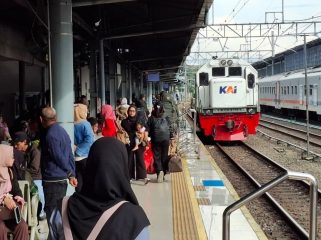 Kereta api. (Ilustrasi)