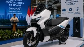 Peluncuran motor listrik Presiden Prabowo. (Ilustrasi)