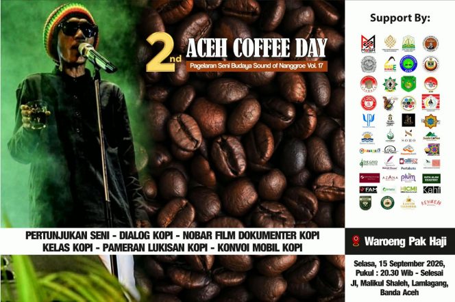 
 Aceh Coffee Day Rayakan Dua Tahun Hari Kopi Aceh Dihelat 15 September 2026