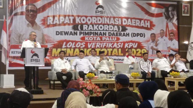 
 Ahmad Ali Optimis PSI Menang di Bumi Sulteng 