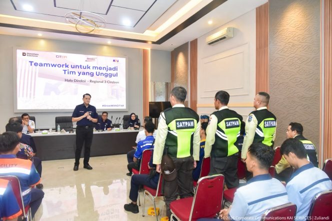 
 KAI Services Perkuat Kompetensi Frontliner untuk Jaga Kualitas Pelayanan