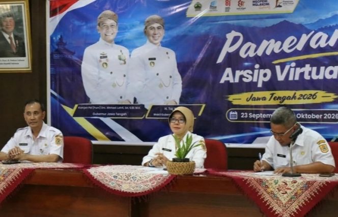 
 ‘Jawa Tengah dalam Arsip’ di Launching Pemprov Jateng, Generasi Muda Jadi Sasaran
