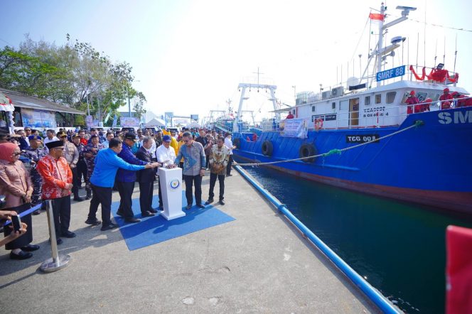 
 Pelepasan kapal perikanan yang akan beroperasi di Wilayah Pengelolaan Perikanan Negara Republik Indonesia (WPPNRI) 718 atau perairan Arafura sebagai bagian dari implementasi kerja sama Indonesia-RRT melalui skema Technical Cooperation Guidelines (TCG).