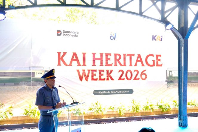 
 KAI Heritage Week 2026 Telusuri Jejak Awal Perkeretaapian Indonesia dari Semarang