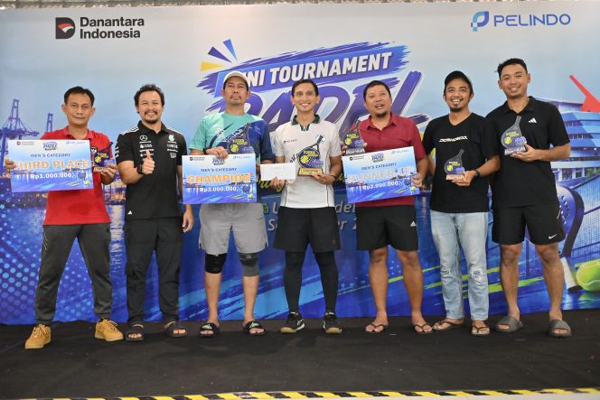 
 Pelindo Group Wilayah Makassar Sambut Hari Pelindo Lewat Turnamen Padel