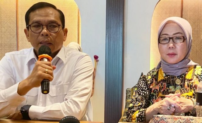 
 Direktur Angjutan Udara dan Kabag Humas DJPU