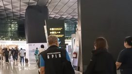 Suasana di Bandara Soetta