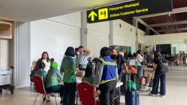 Suasana di Bandara Ngurah Rai, Bali