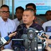 Menhub Dudy di Bandara Soetta