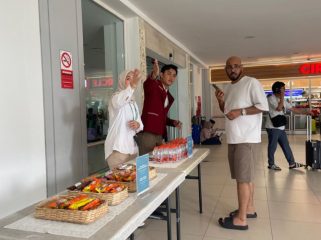 Suasana di Bandara I Gusti Ngurah Rai, Bali