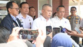 Menhub Dudy di Bandara Soetta