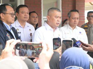 Menhub Dudy di Bandara Soetta