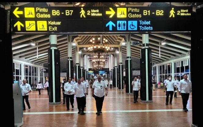 
 Suasana di Bandara Soetta (Gagat/BKIP)