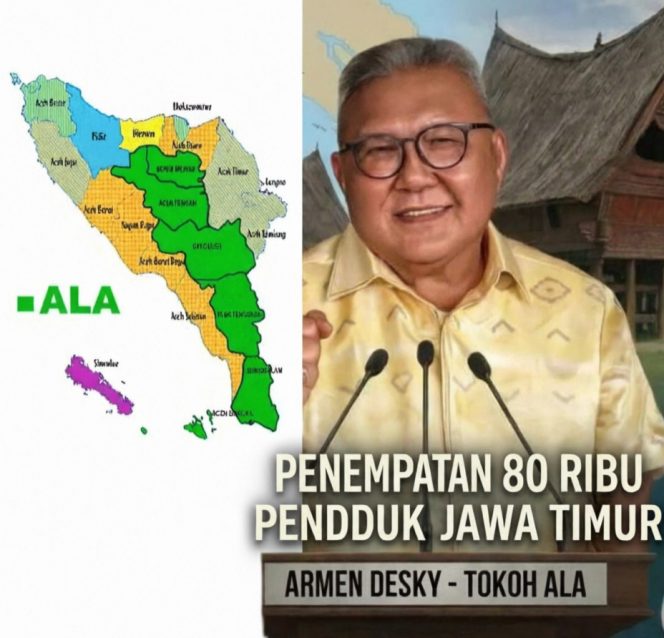 
 Isu Penempatan 80 Ribu Warga Transmigran di ALA Dibantah, Armen Desky: Itu Hoaks dan Saya Tidak Pernah Menyatakan Hal Tersebut