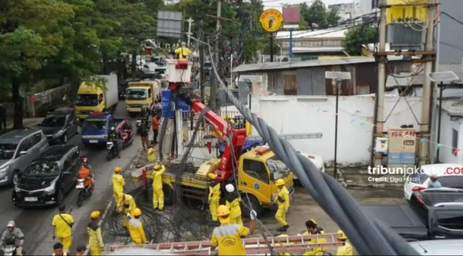 Jaringan kabel di DKI Jakarta