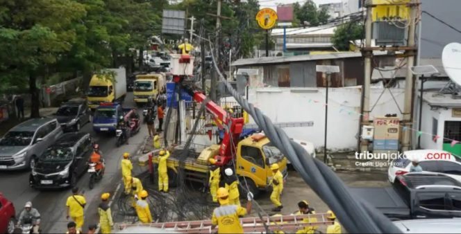 
 Jaringan kabel di DKI Jakarta
