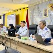 Dirjen Hubdat (tengah) bersama jajaran