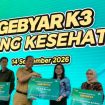 GS, Building, ESR & Sustainability Division Head FIFGROUP, Theresia Muliani Gunawan (kedua dari kanan), menerima Penghargaan Gerakan Pekerja Perempuan Sehat Produktif (GP2SP) dari Dinas Kesehatan Pemerintah Provinsi DKI Jakarta dalam kegiatan Gebyar K3 Bidang Kesehatan Tahun 2026, Senin (14/9). FIFGROUP berhasil meraih Juara 1 pada kategori GP2SP.
